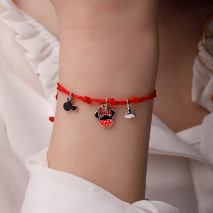 Bransoletka Minnie Mouse- srebro