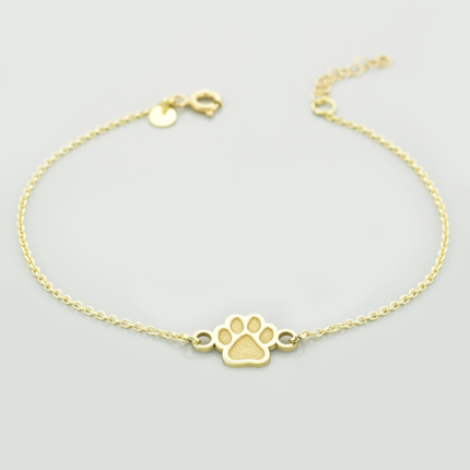 Bransoletka z psią łapką