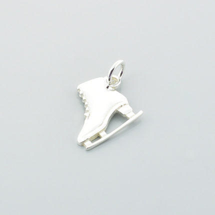 Srebrna zawieszka łyżwa figurowa