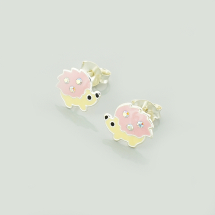 Srebrne kolczyki jeże