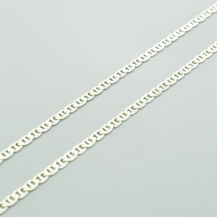 Srebrny łańcuszek gucci mariner 60 cm - 8,2 g