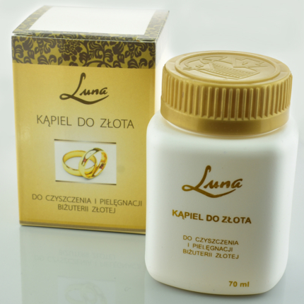 Płyn do czyszczenia biżuterii złotej- Luna