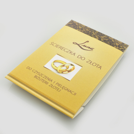 Ściereczka do czyszczenia złota