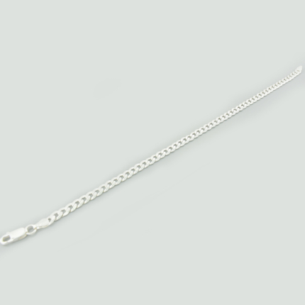 Srebrna bransoletka pancerka- 4,5mm