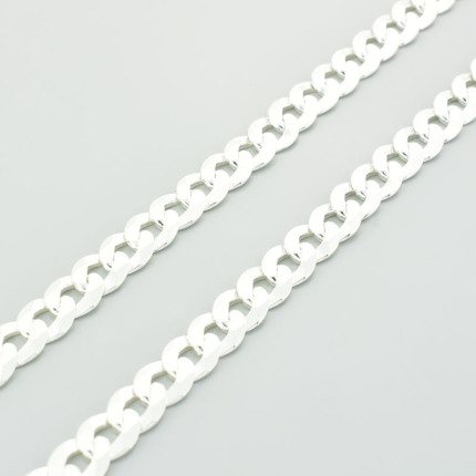 Srebrny łańcuszek gruba pancerka 60 cm - 33,20g
