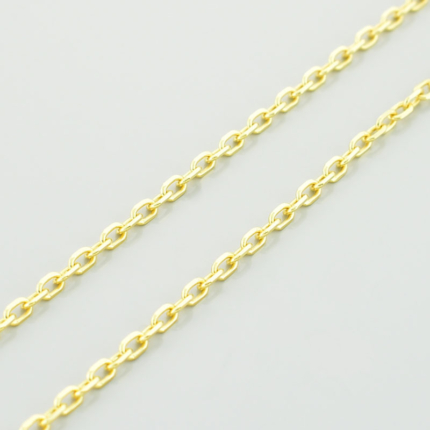 Złoty łańcuszek ankier pełny 60 cm - 12,26 g