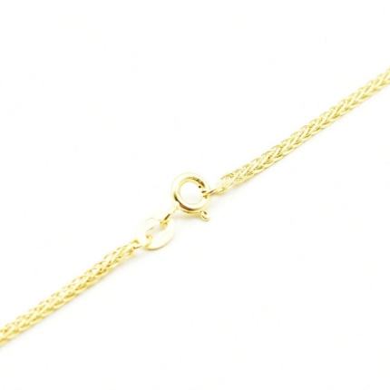 Złoty łańcuszek - Lisi Ogon 55 cm