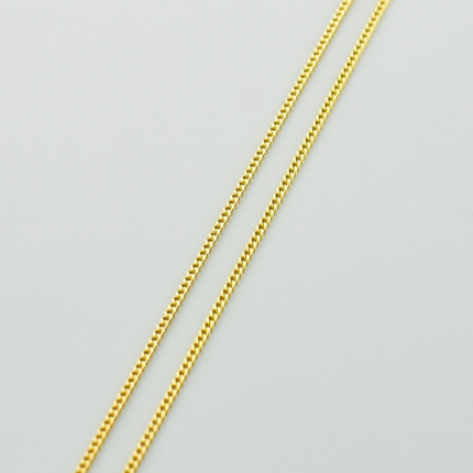 Złoty łańcuszek pancerka 42,5 cm 0,85 g 585